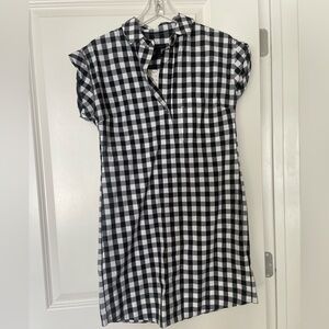 NWT J Crew plaid/checkered dress